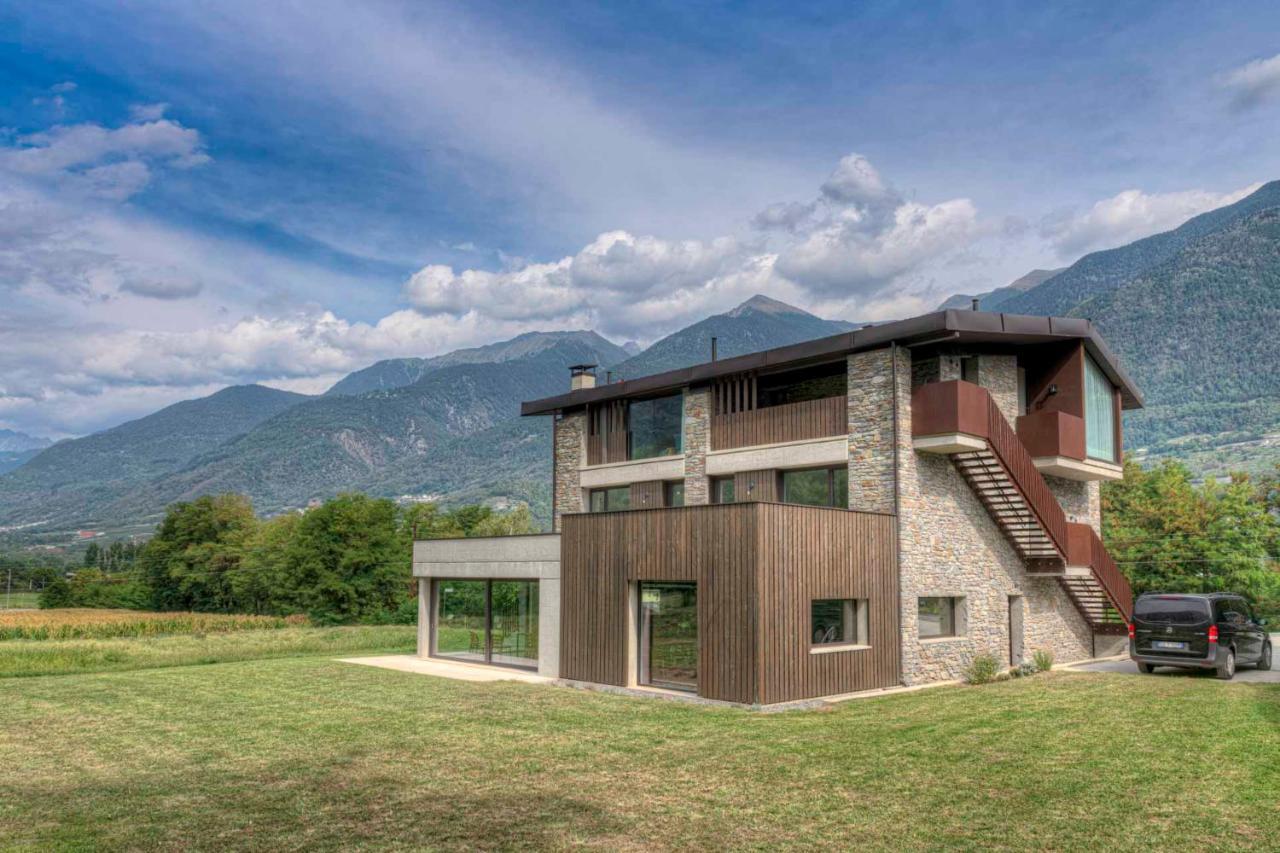 Agriturismo B&B Caffe E Vino Sondrio Dış mekan fotoğraf