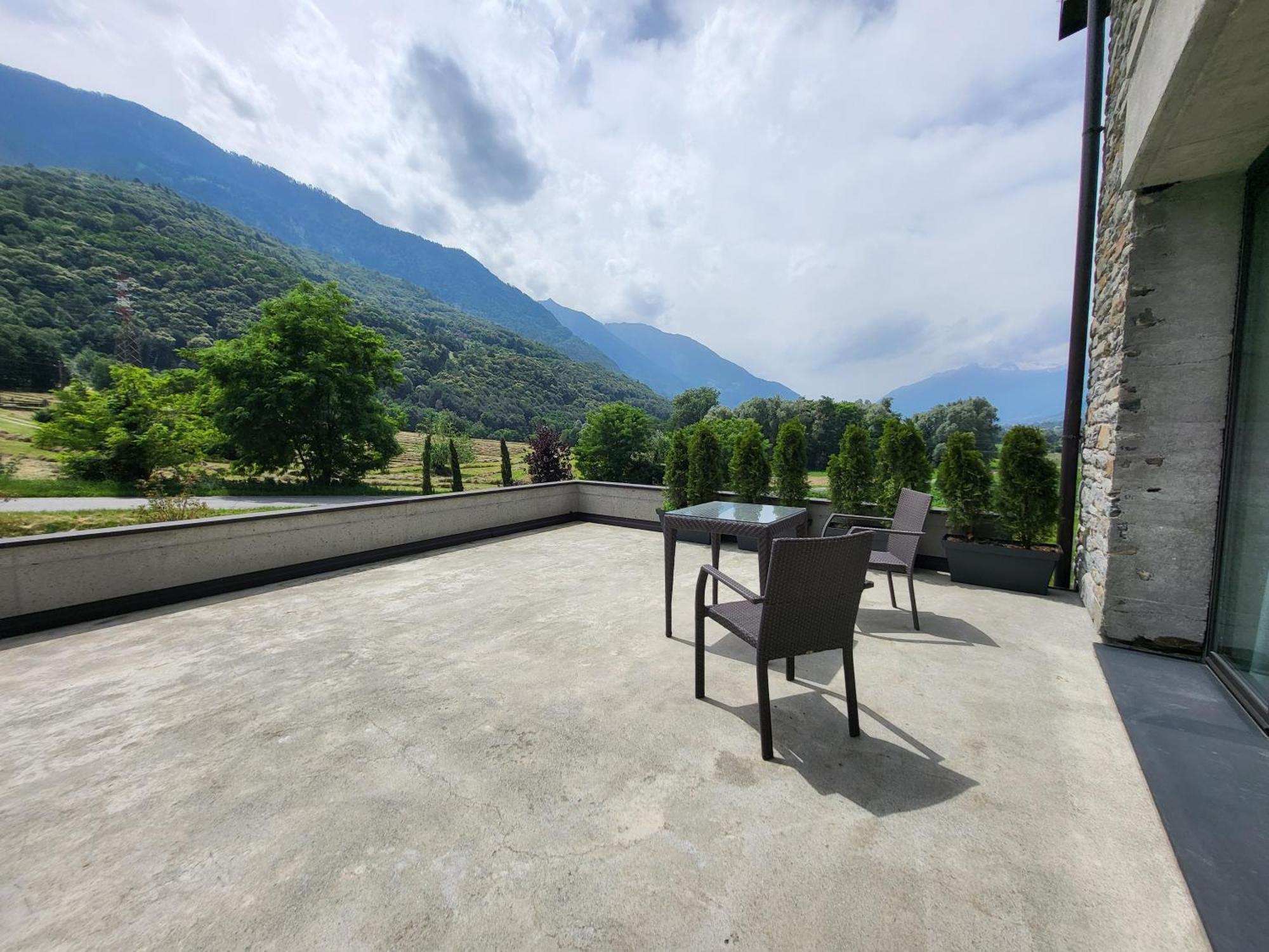 Agriturismo B&B Caffe E Vino Sondrio Dış mekan fotoğraf