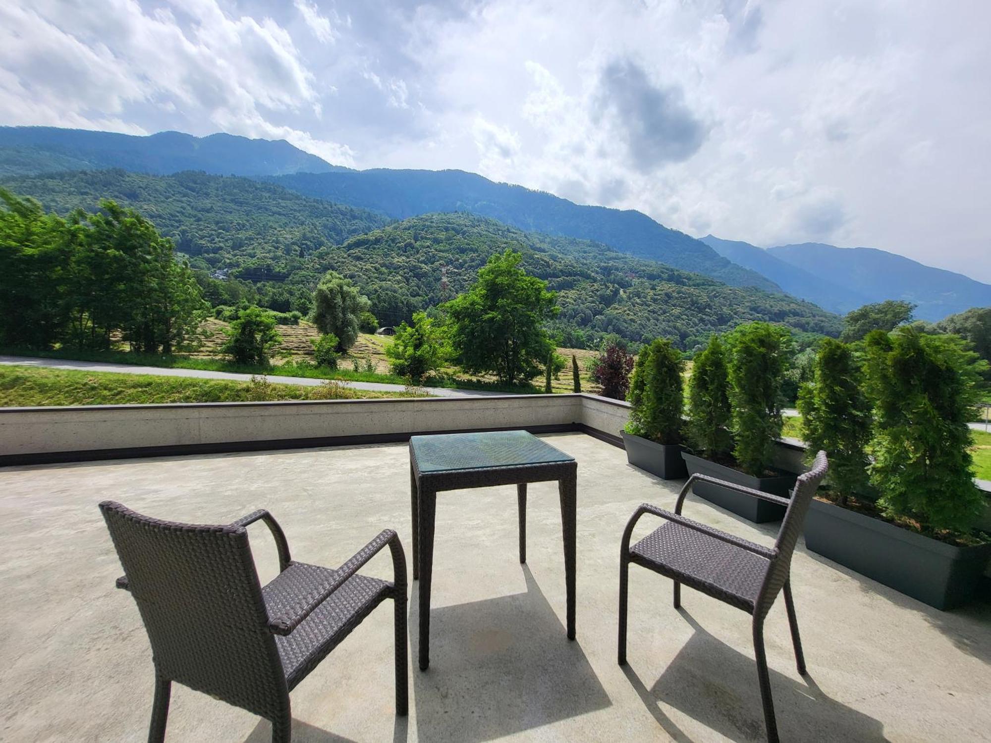 Agriturismo B&B Caffe E Vino Sondrio Dış mekan fotoğraf